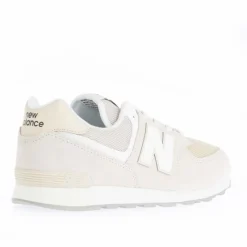 New Balance Juniors 574 Trainers in White