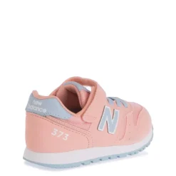 New Balance Kids 373 Hook & Loop Trainers in Pink