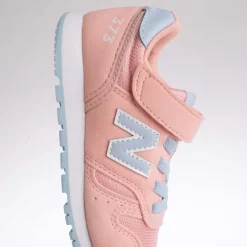New Balance Kids 373 Hook & Loop Trainers in Pink
