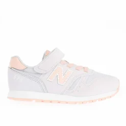 New Balance Kids 373 Hook & Loop Trainers in Lilac