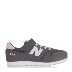 New Balance Kids 373 Hook & Loop Trainers in Stone