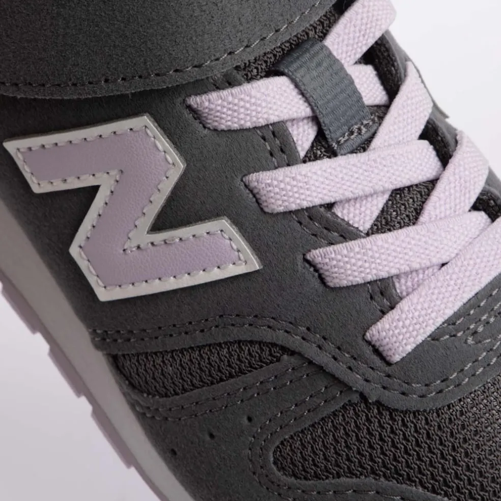 New Balance Kids 373 Hook & Loop Trainers in Stone
