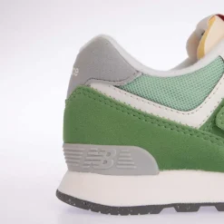 New Balance Kids 574 Trainers in Green