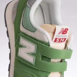 New Balance Kids 574 Trainers in Green