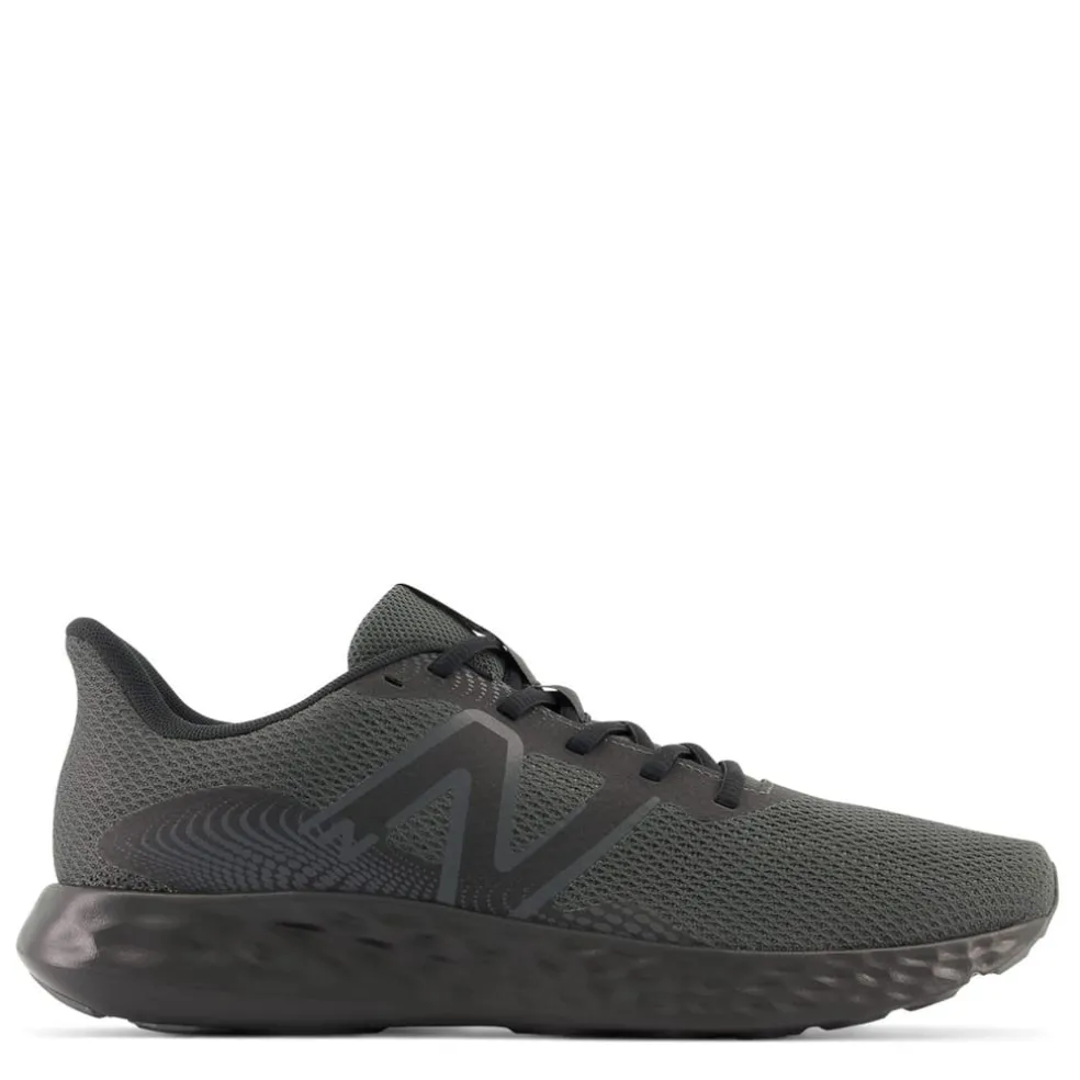 New Balance Mens 411 V3 Running Shoes in Black
