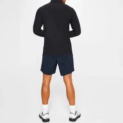 New Balance Mens 4 Zip Top in Grey