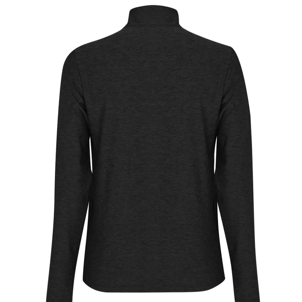 New Balance Mens 4 Zip Top in Grey