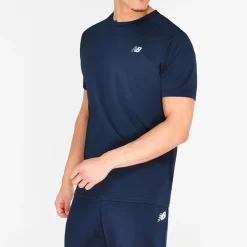 New Balance Mens Running T-Shirt in Blue