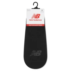 New Balance No Show 3pk in Black