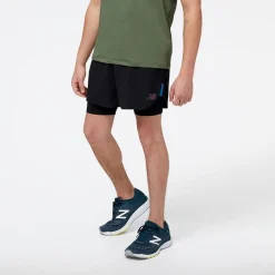 New Balance Q Spd 5 in in Black