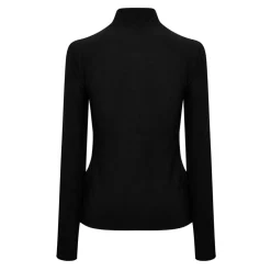 New Balance Running Space Dye Quarter Zip in Black