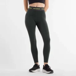 New Balance Sleek High Rise 25 Sport Leggings in Black
