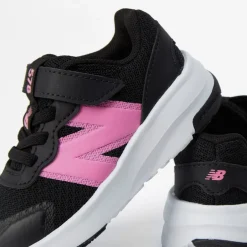 New Balance 578v1 Low Top Flat Heel Sneakers in Black