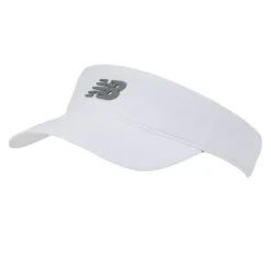 New Balance Womens Balance Visor White Wt Osz Running Cap in White