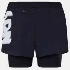 New Balance Womens Balance Rc Sh 3 In Bk Larg Running Shorts in Black