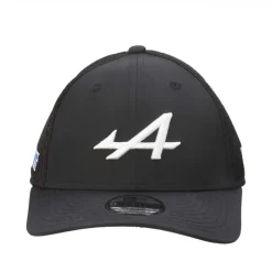 New Era Junior Alpine Racing 9FORTY Cap in Black