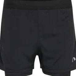 Newline 2 in 1 Running Shorts in Black