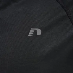 Newline Crew Neck Long Sleeve Regular Fit Tee in Black