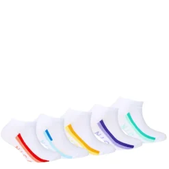 NICCE 5 Pack Lamari Junior Lettering Liner Socks in Multi