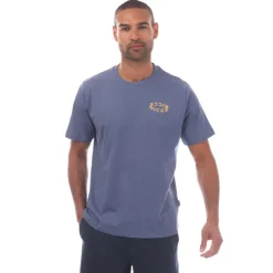 NICCE Mens Tanetta Logo T-Shirt in Blue