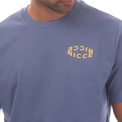 NICCE Mens Tanetta Logo T-Shirt in Blue