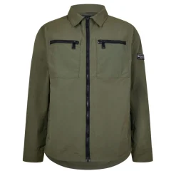 NICCE Placde Regular Fit Overshirt in Green