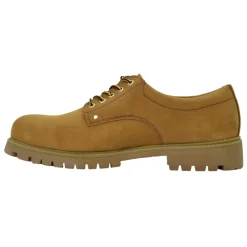 Nicholas Deakins Low Heel Block Heel Oxfords in Brown