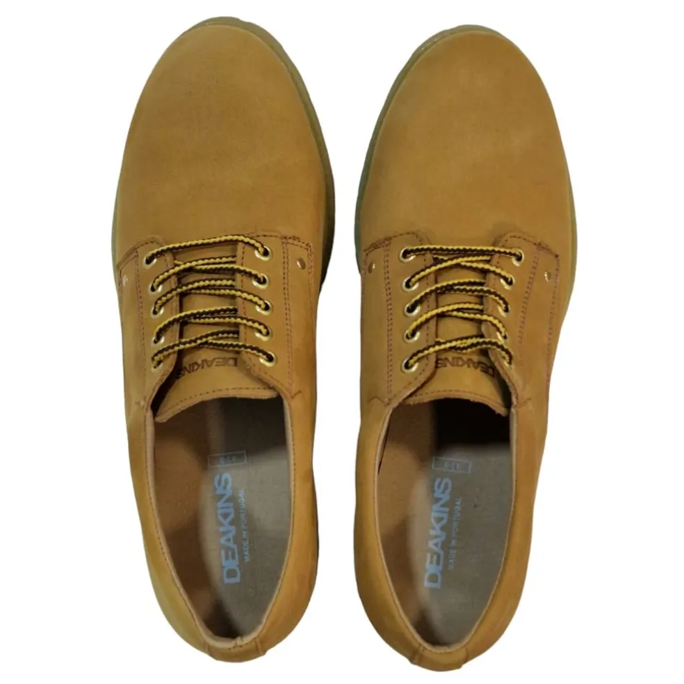 Nicholas Deakins Low Heel Block Heel Oxfords in Brown