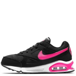 Nike Air Max Ivo Child Girls Trainers in Black