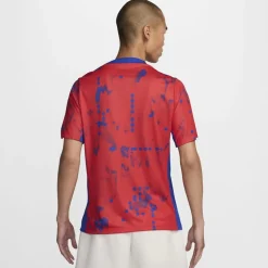 Nike Atletico Madrid Home Pre Match Shirt 2024 2025 Adults in Red