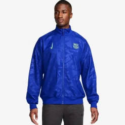Nike Barcelona Academy Pro Third Anthem Jacket 2024 2025 Adults in Blue