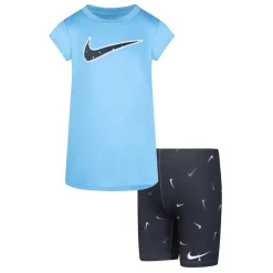 Nike Bike Short Set in Black