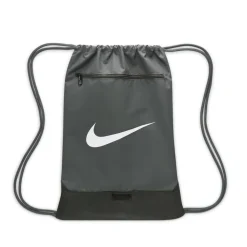 Nike Brasilia Gym Sack in Grey