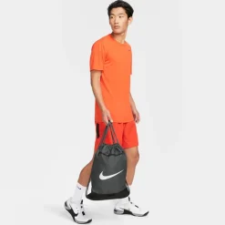Nike Brasilia Gym Sack in Grey