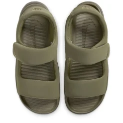 Nike Calm Flat Heel Slide Sandals in Green