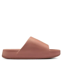 Nike Calm Slides in Brown