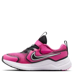 Nike Childrens Cosmic Runners Low Top Sneakers in Pink