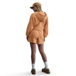 Nike Chill Fleece Sweat Shorts in Orange