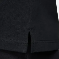 Nike Club Long Sleeve Knit Shirt in Black