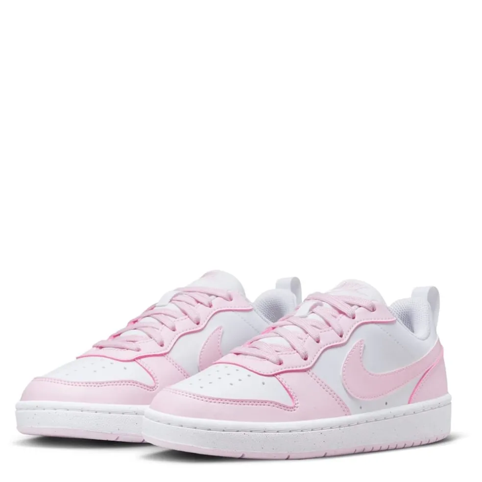 Nike Court Borough Low 2 Se Big Kids Shoes in White