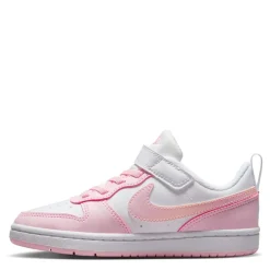 Nike Court Borough Low Top Kids Sneakers in White