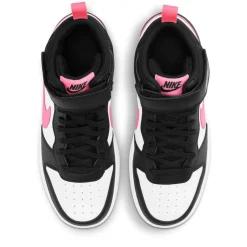 Nike Court Borough Mid 2 Big Kids Shoes in White