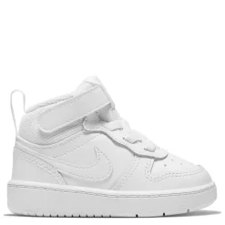 Nike Court Borough Mid 2 Baby Toddler Shoe in White