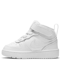 Nike Court Borough Mid 2 Baby Toddler Shoe in White