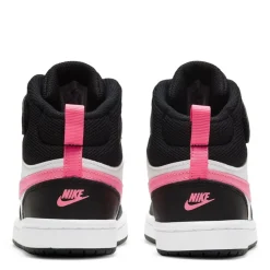 Nike Court Borough Mid 2 Little Kids Shoes in White