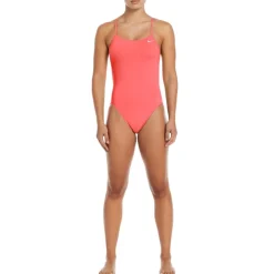 Nike Cutout 1 Piece in Pink