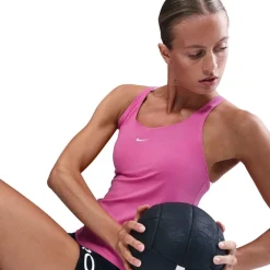 Nike Df Tank Elast in Pink