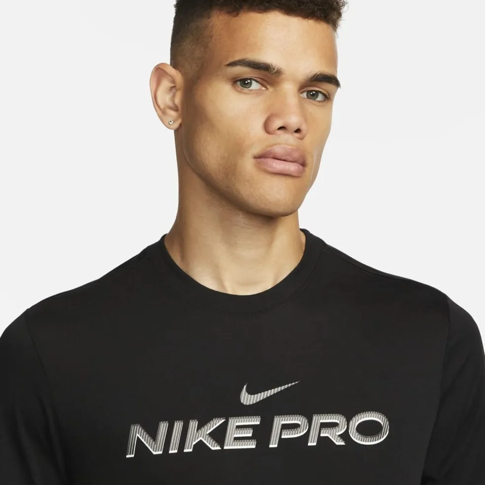 Nike Df Tee Db Pro in Black