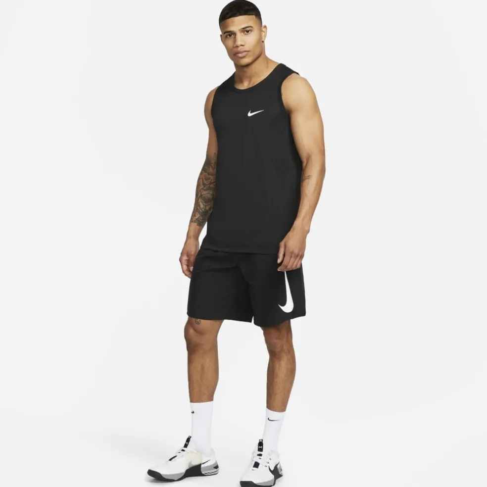 Nike Dri Fit Legend Athletic Tank in Black
