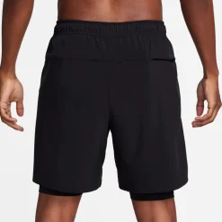 Nike Dri Fit Unlimited 2 In 1 Fitness Shorts in Black